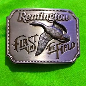 Remington belt buckle